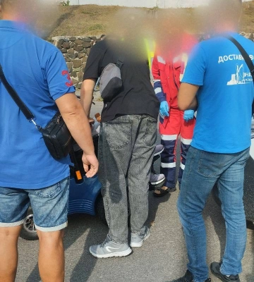 У Луцьку автомобіль зіткнувся із чоловіком на кріслі колісному