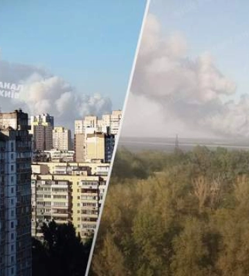 Под Киевом – масштабный пожар, столб дыма виден во многих районах: что говорят в ГСЧС