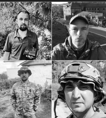 Василь Ілюк «Яструб», Антон Павловський, Андрій Химин, Василь Панів полягли за Україну