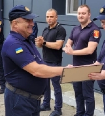 До Дня рятувальника України в Білгороді-Дністровському привітали та нагородили співробітників територіального підрозділу ДСНС