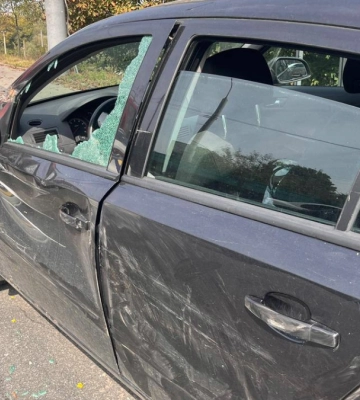 На Пасічнянському мості трапилась аварія: два автомобілі пошкоджені
