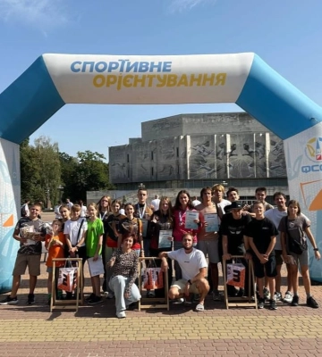 Черкаські орієнтувальники стали двічі срібними та бронзовими призерами