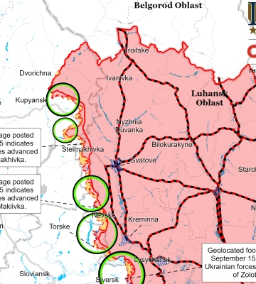 В ISW не побачили успіхів РФ біля Куп’янська і заявили про просування ЗСУ
