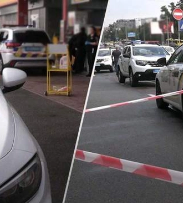 Жорстоке вбивство на заправці в Києві потрапило на камери: була введена спецоперація