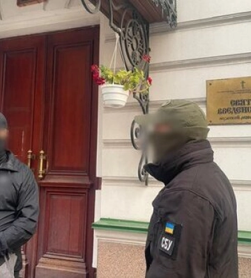 СБУ прийшла з обшуками до чоловічого монастиря УПЦ МП у Києві