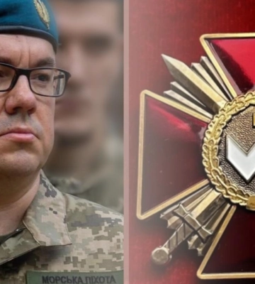Морпіх з Прикарпаття Володимир Мірчук отримав орден Богдана Хмельницького ІІІ ступеня