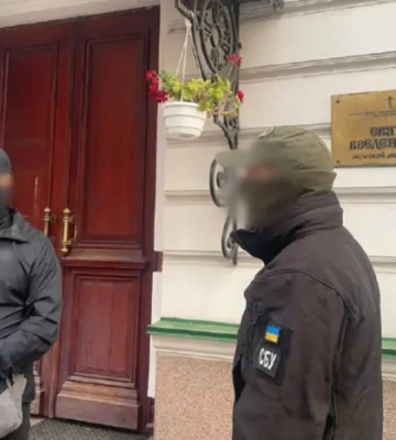 СБУ прийшла з обшуками до чоловічого монастиря УПЦ МП у Києві