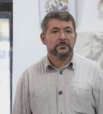 У Коломиї відкрили виставку Олександра Опарія (відео)