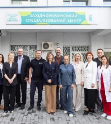 У Клінічному центрі дитячої медицини Львова відкрили бактеріологічну лабораторію