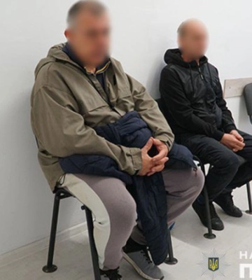 В Тернополе задержали мужчин, которые подожгли военный пикап