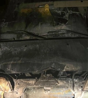 На Полтавщині військову автівку підпалили неповнолітні дівчата - поліція