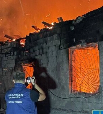Ворог вночі атакував Харків КАБами (оновлено). ФОТОрепортаж