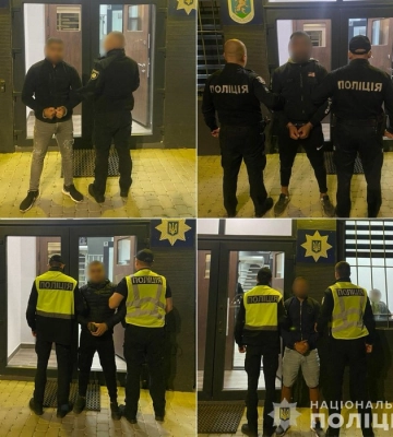У Берегові за хуліганство і пошкодження майна затримано чотирьох учасників конфлікту