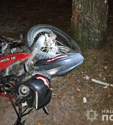 Впали з мотоцикла: у Луцькому районі травмувалися двоє підлітків