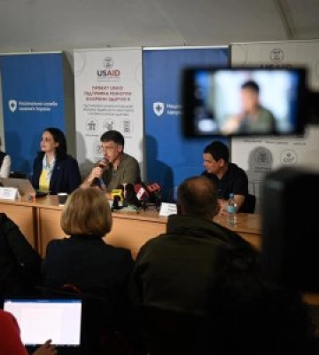 На Закарпатті з робочим візитом перебуває голова Національної служби здоров’я України Наталія Гусак
