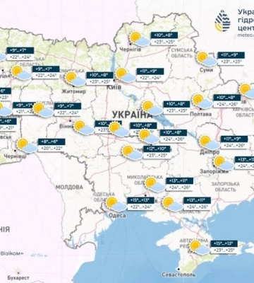 Погода на 20 вересня в Україні: без опадів, а ночами прохолода