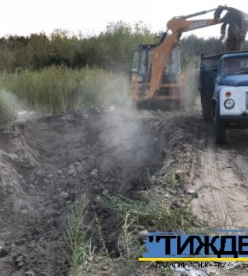 Від підпалу сухостою у Тростянці сталася пожежа на міському санітарному полі
