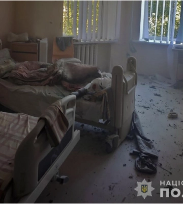 В одній з міських лікарень Запоріжжя пролунав вибух.  Поліція встановлює обставини
