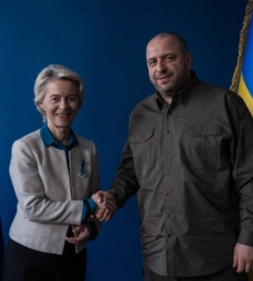Умєров і фон дер Ляєн відкрили в Києві Офіс оборонних інновацій ЄС