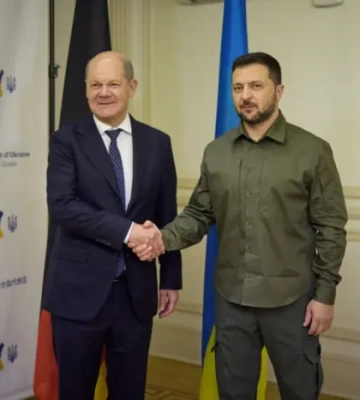 Зеленський у США проведе зустріч із Шольцом