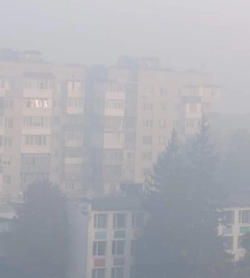 Через пожежі в екосистемі погіршився стан повітря у Шосткинській громаді