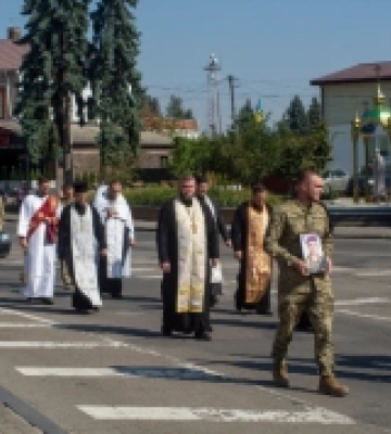 У Дубні попрощалися з молодим захисником Віктором Кунинцем