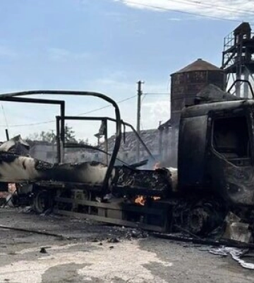 Атака на гуманітарну місію Червоного Хреста на Донеччині: Здобуто докази причетності РФ. ФОТОрепортаж