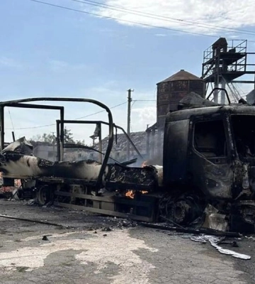 В Украине собрали доказательства атаки РФ на миссию Красного Креста в Донецкой области. Фото
