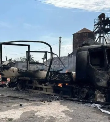 Російська атака по машинах Червоного Хреста 12 вересня: з&#039;явилися докази умисного обстрілу