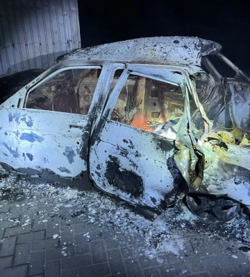 Росіяни атакували дроном авто цивільних, загинули жінка й 12-річна дитина