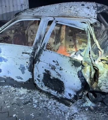 У Нікополі росіяни атакували дроном-камікадзе авто, загинули жінка й дитина