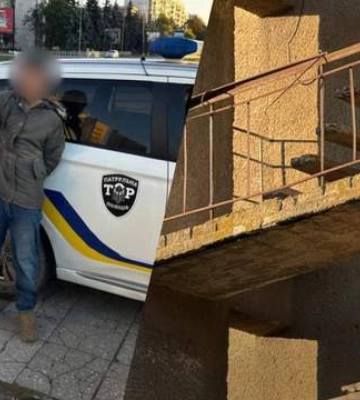 В Ужгороді на Заньковецької чоловік кинув гранату із третього поверху