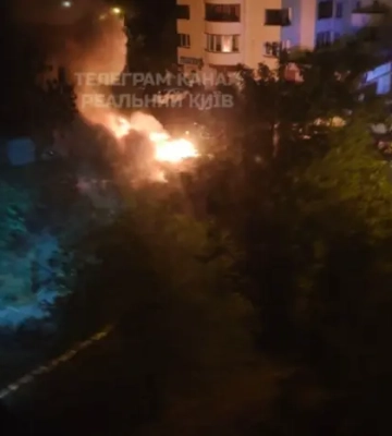 У столиці вибухнуло військове авто 