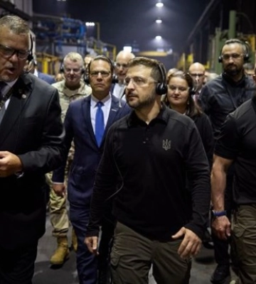 Зеленський розпочав візит до США з відвідин армійського боєприпасного заводу