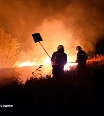 За добу на Дніпропетровщині сталося 47 пожеж в екосистемах