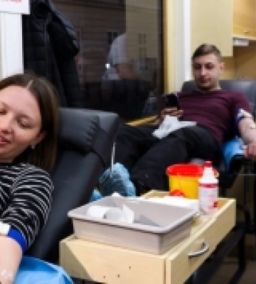 Понад тисячу донорів за пів року здали кров у бладмобілі на Львівщині