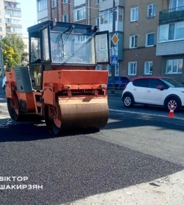 У Рівному ремонтували вулицю уздовж Усті