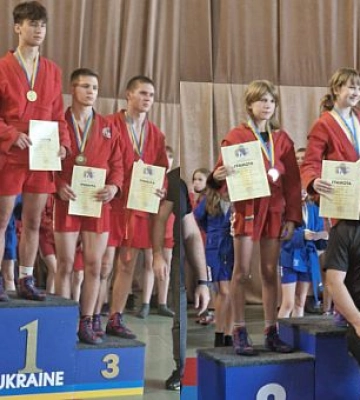 Криворізькі спортсмени вибороли 11 медалей на чемпіонаті з самбо