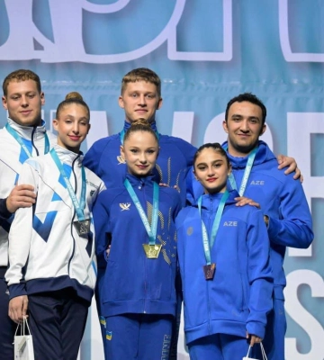 Спортсмени зі Львівщини здобули перемогу у Чемпіонаті світу зі спортивної акробатики