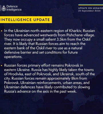 Войска РФ продвинулись на Харьковщине – британская разведка