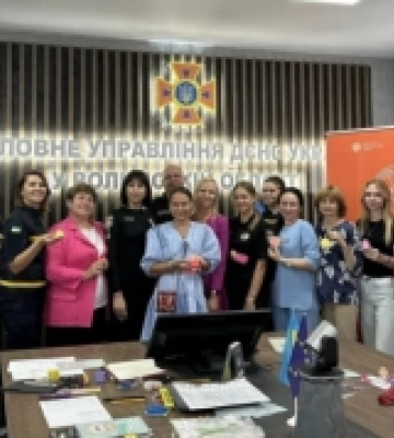 На Волині психологів державних органів влади навчали нових технік підтримки ментального здоровʼя