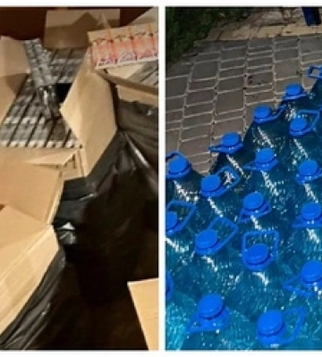 У двох волинянок конфіскували тисячі пачок сигарет та сотні літрів спирту 