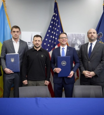 Запорізька область уклала угоду про співпрацю з американським штатом