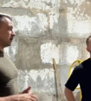Заступник начальника Херсонської обласної військової адміністрації Михайло Лемак відвідав Тягинську громаду