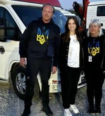 Полтава отримала від Швеції мобільну станцію переливання крові