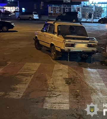 На Львівщині п'яний водій  «Жигулів» на тротуарі збив пішохода