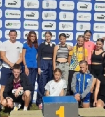 Спортсмени Мукачева здобули п'ять нагород на чемпіонаті України з легкої атлетики