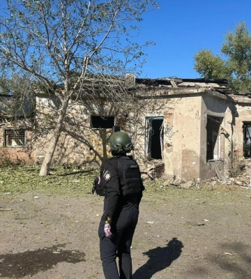 Константиновка: Предварительно, один человек погиб и двое ранены из-за утреннего обстрела города