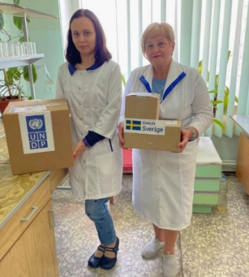Швеція та ПРООН передали Держекоінспекції витратні матеріали для контролю якості води у річках Сейм та Десна