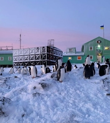 На станції Академік Вернадський зафіксували рекордний ураганний вітер